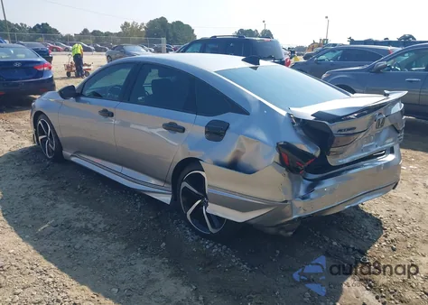 2022 Honda Accord Sport Special Edition z USA, uszkodzony, nr VIN 1HGCV1F49NA077130